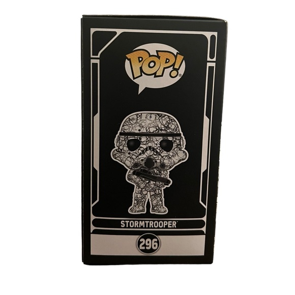 FUNKO POP Star Wars Stormtrooper Special Edition Futura #296 - Picture 5 of 7